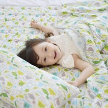 아띠블랑 쿨링 인견 유아동 여름이불 세트, 디노랜드
