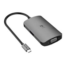 올판 USB3.1 C타입 메탈 멀티 USB허브 2 in 1, 그레이