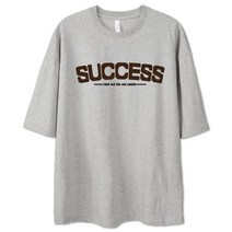 벤힛 SUCCESS 오버핏 반팔 티셔츠
