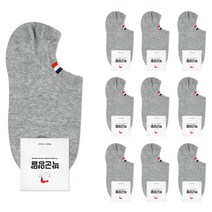 박군 여성용 트리플라인 덧신 10족