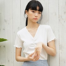 바이바이섭 여성용 TO2 셔링 HALF 티셔츠