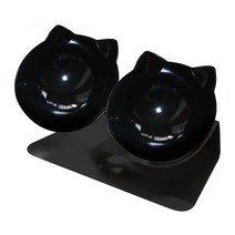 블럭마트 고양이 얼굴 식탁 2구, 랜덤발송, 1개