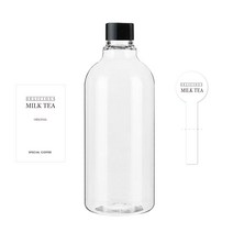 공병 AN320 투명 320ml + 캡 검정 + 박스 + 스티커 N1S 세트, 10세트