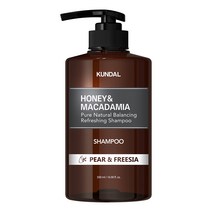 쿤달 네이처 샴푸 페어앤프리지아향, 500ml, 1개