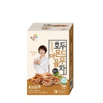 꽃샘 호두 아몬드 율무차, 18g, 130개