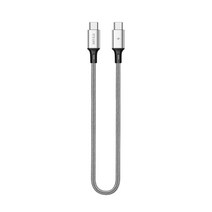이츠라이프 칸쿤 USB C to C 고속 충전케이블 60W PD 1.2m, 그레이, 1개