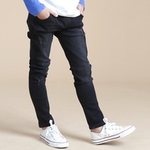 보누맘 아동용 썬더 워싱 슬림핏 청바지