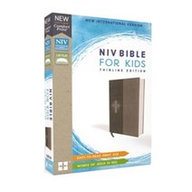 NIV : Bible for Kids Leathersoft Gray Red Letter Edition Comfort Print, Zondervan Publishing House