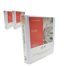 에코피피 친환경 PP 사다리 바인더 3공 3cm A4, 백색, 3개