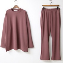 티탁 여성 빅사이즈 루즈핏 베리 편한 긴팔 상하의 세트