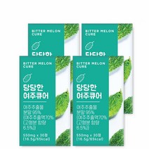 조은약초 당당한 여주큐어 영양제, 30정, 4개