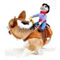 콩 K PET 사람이 타고 있는 엽기적인 반려동물 옷, 혼합색상