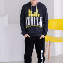 잭키드 남아용 코니 후드 뮤직 상하 바지세트