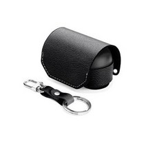 알피나 AKG N400 가죽케이스 + 스트랩 키링, 클래식 블랙