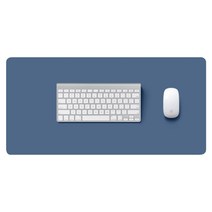 콩 K office 심플 컬러 테이블 키보드 패드 60 x 40 cm, 블루, 1개
