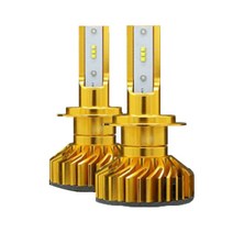 런라이트 LED 전조등 골드에디션 H7 좌 + 우 세트, 1세트, 6500K 화이트