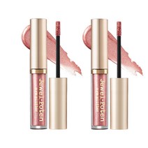 맥퀸뉴욕 쥬얼 포텐 아이 글리터, NO2 레트로 루비, 2개