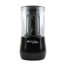 아트메이트 전동연필깎이 드로잉 전문가용, 블랙, 1개
