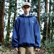 캠프사이드 마운틴 웨이브 오버핏 후드티셔츠 CHT201