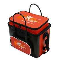 유니피스 접이식 밑밥통 40L, 빨강