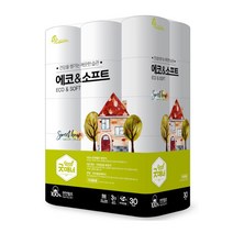 굿매너 에코앤소프트 천연펄프 3겹 화장지 25m, 30개입, 1개