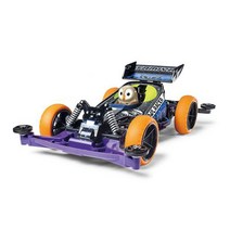 타미야 Mini 4WD Owl Racer Super II 미니카 18088 + Atomic Tuned 2 Motor 15486, 혼합색상, 1세트