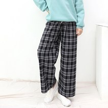 팡팡샵 체크 임산부 바지
