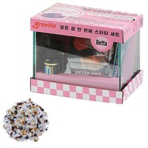 그로비타 베타 스타터 어항 + 바닥재 세트, 오색사