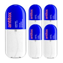 안티톡스 클린 소독 탈취 스프레이, 75ml, 5개
