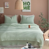 헬로우슬립 모달와플 홑이불, 민트