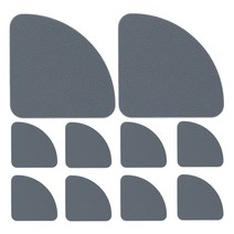 델피노 실리콘 코스터 10p, 네이비블루