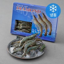 다이아몬드 홍다리 얼룩새우 30마리 (냉동), 500g, 1팩