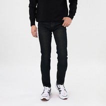 otgrim 남성용 캣워싱 스판 일자 기모 팬츠 DV7013