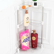참생활 욕실 A형 코너선반 3단 높은형 고정홀더 캡 랜덤발송, 혼합색상, 1개