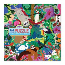 이부 나무늘보 직소퍼즐, 64피스, 혼합색상