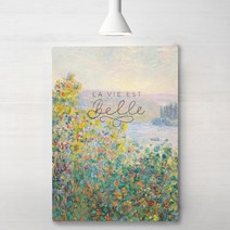 RYMD 모네 monet life is beautiful 캔버스 액자