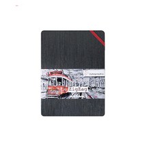 하네뮬레 지그재그 북 300g, A6, 18매