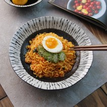 레오파드 찬기 21cm, 혼합색상, 3개