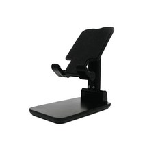 피넛 미니 태블릿PC / 휴대폰 거치대, 피넛 탄소강 태블릿 아이패드 스마트폰 미니 거치대, 블랙