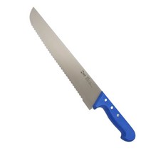 이보 톱날 생선칼 34cm, 블루, 1개