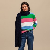 간트 여성용 W 멀티컬러 C넥 니트 DG72110016 4800085