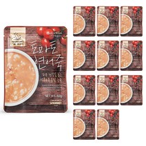 원더푸드 강아지 건강죽, 토마토 연어죽, 80g, 12개