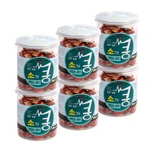 브리더랩 강아지 큐브 건조간식 200g, 소가쿵, 6개