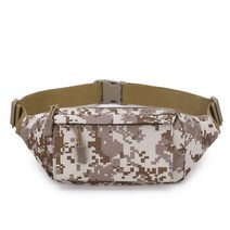 잇츠온 여행용 미니힙색, 카모베이지