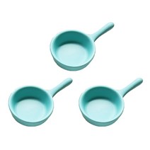칠린 도자기 후라이팬 소스볼, 민트, 3개