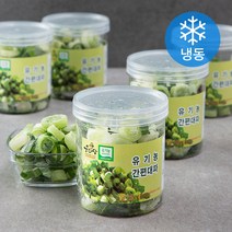 우리땅 웰팜넷 유기농 인증 간편대파 (냉동), 150g, 5개