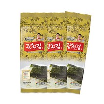 광천김 달인 김병만의 대용량 재래 식탁김, 55g, 3개
