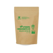 1킬로커피 싱글오리진 에티오피아 예가체프 G1, 홀빈(분쇄안함), 1kg, 1개