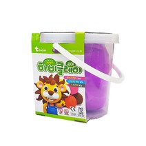 토단교재 하비클레이 6p, 형광보라, 500g