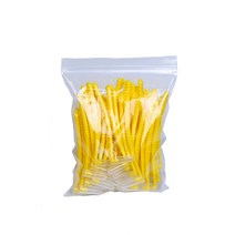 스마일브러쉬 L형 치간칫솔 SSS 노랑, 1개, 50개입